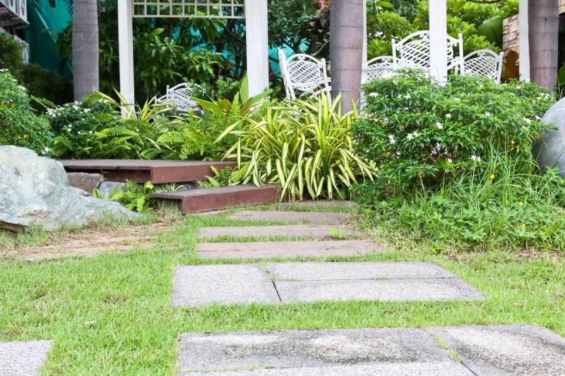 Walkway and Steps Construction